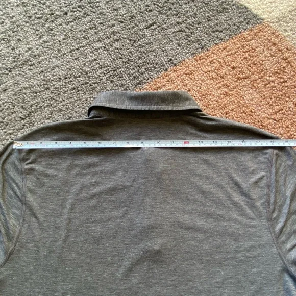Lululemon Evolution Polo Large Heathered Grey - Picture 7 of 8